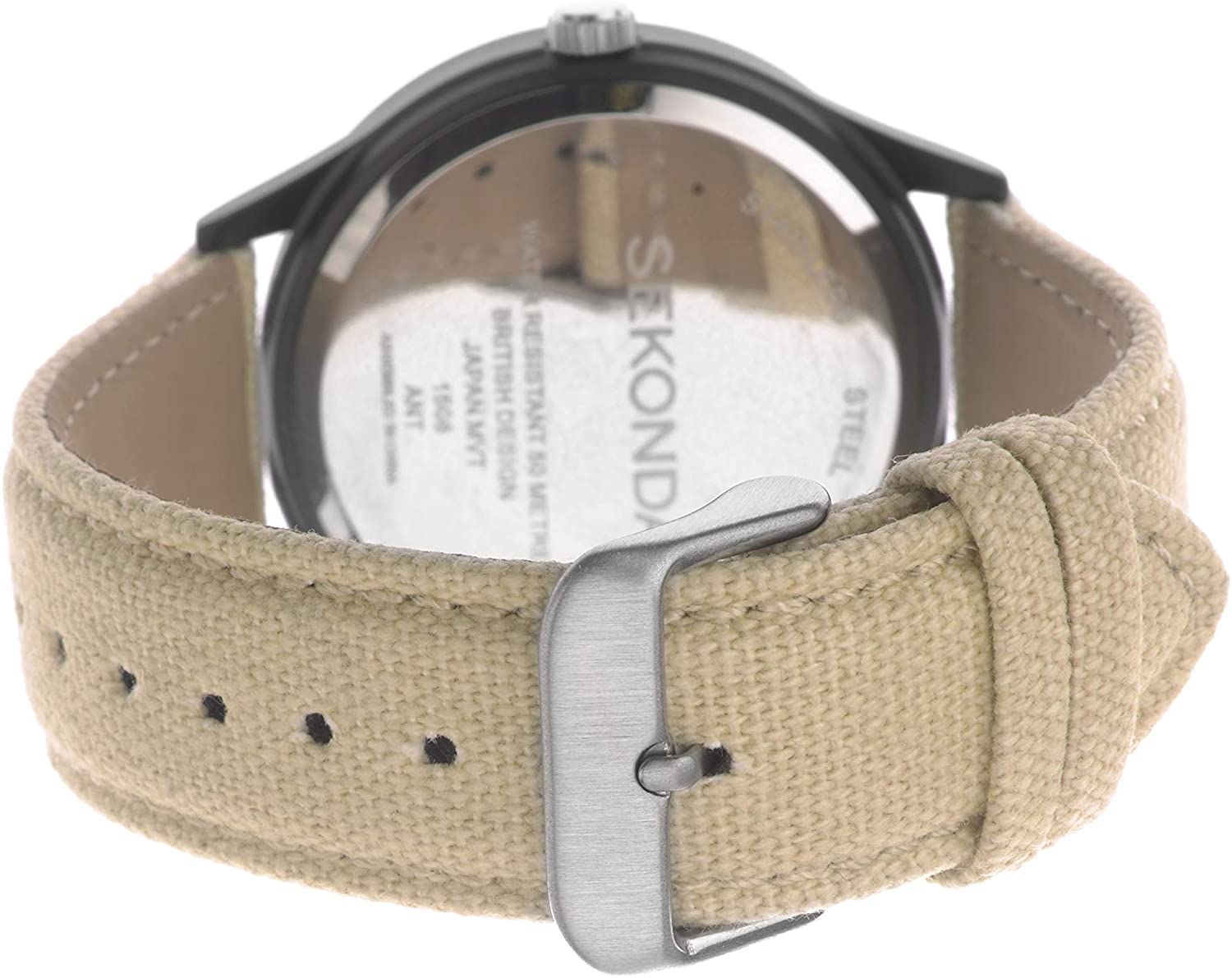 Sekonda Mens Watch with Beige Nylon Strap 1508