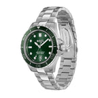 Boss Troper Sport Mens Watch with Green Dial and Silver Strap 1514294