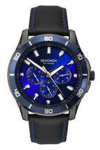 Sekonda Midnight Blue Analogue Quartz Multifunction Chronograph Watch 1634