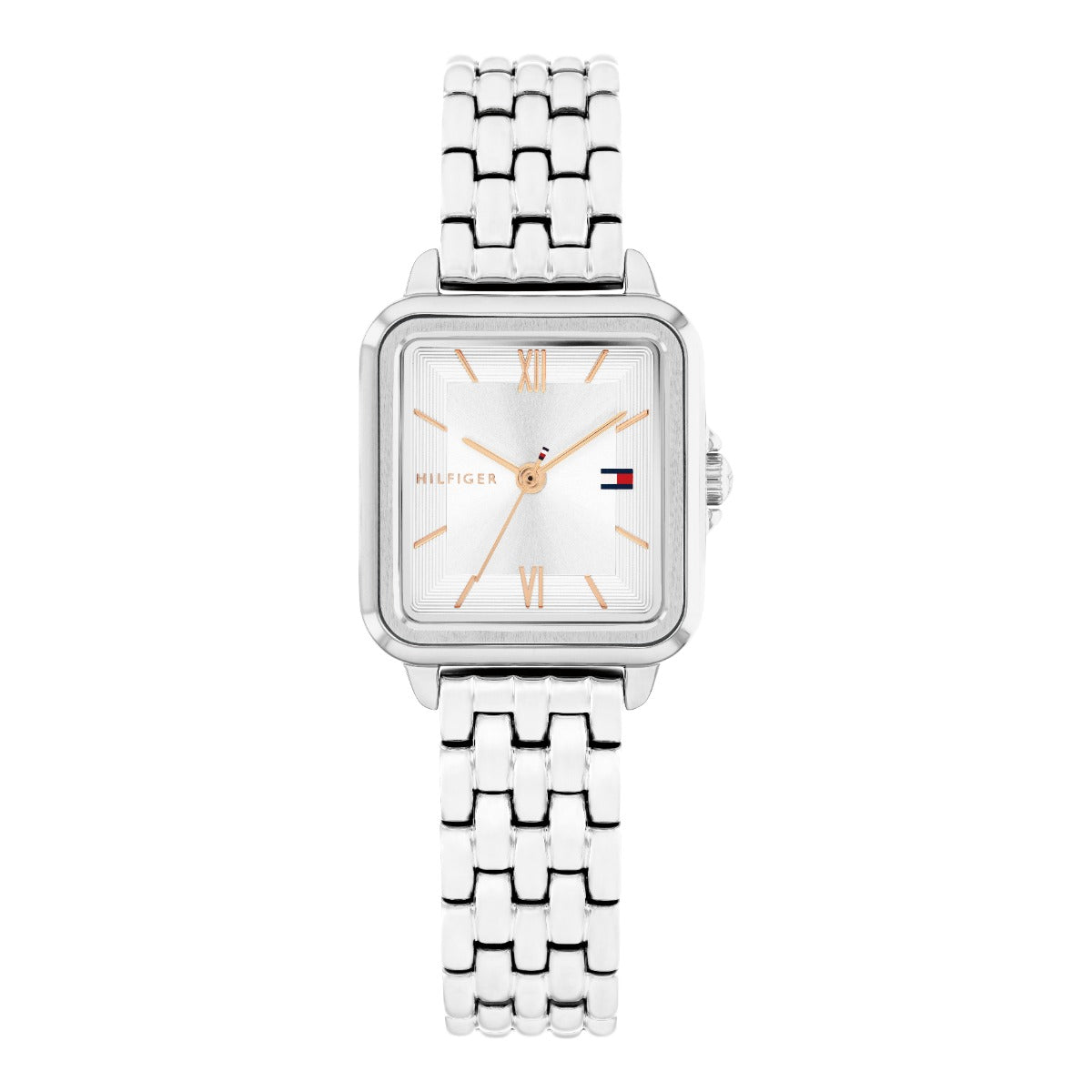 Tommy Hilfiger Mia Ladies Watch with Silver Dial and Silver Strap 1782830