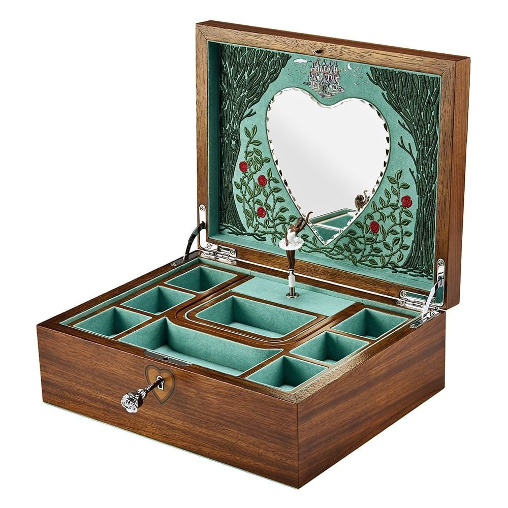 Wolf Sleeping Beauty Ballet Musical Jewellery Box 190116