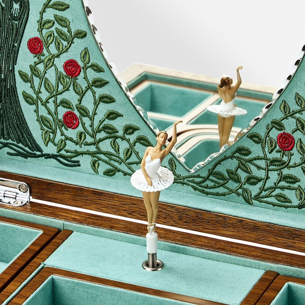 Wolf Sleeping Beauty Ballet Musical Jewellery Box 190116