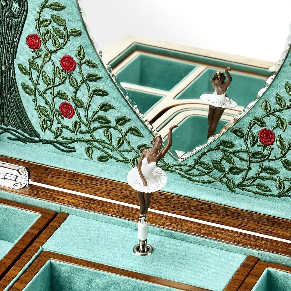 Wolf Sleeping Beauty Ballet Musical Jewellery Box 190116