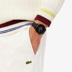 Lacoste 12.12 Mens Automatic Watch with Black Dial and Black Strap 2011383