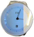 Ladies Storm Mini Sotec Watch with Blue Dial and Silver Milanese Strap 47383/IB **Refurbished**