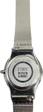 Ladies Storm Mini Sotec Watch with Blue Dial and Silver Milanese Strap 47383/IB **Refurbished**