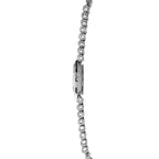 Seksy Edge Watch with Silver Bracelet & Silver Dial 40044
