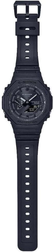 Casio G-Shock Mens Analogue-Digital Watch with Black Dial and Black Strap GA-B2100-1A1ER