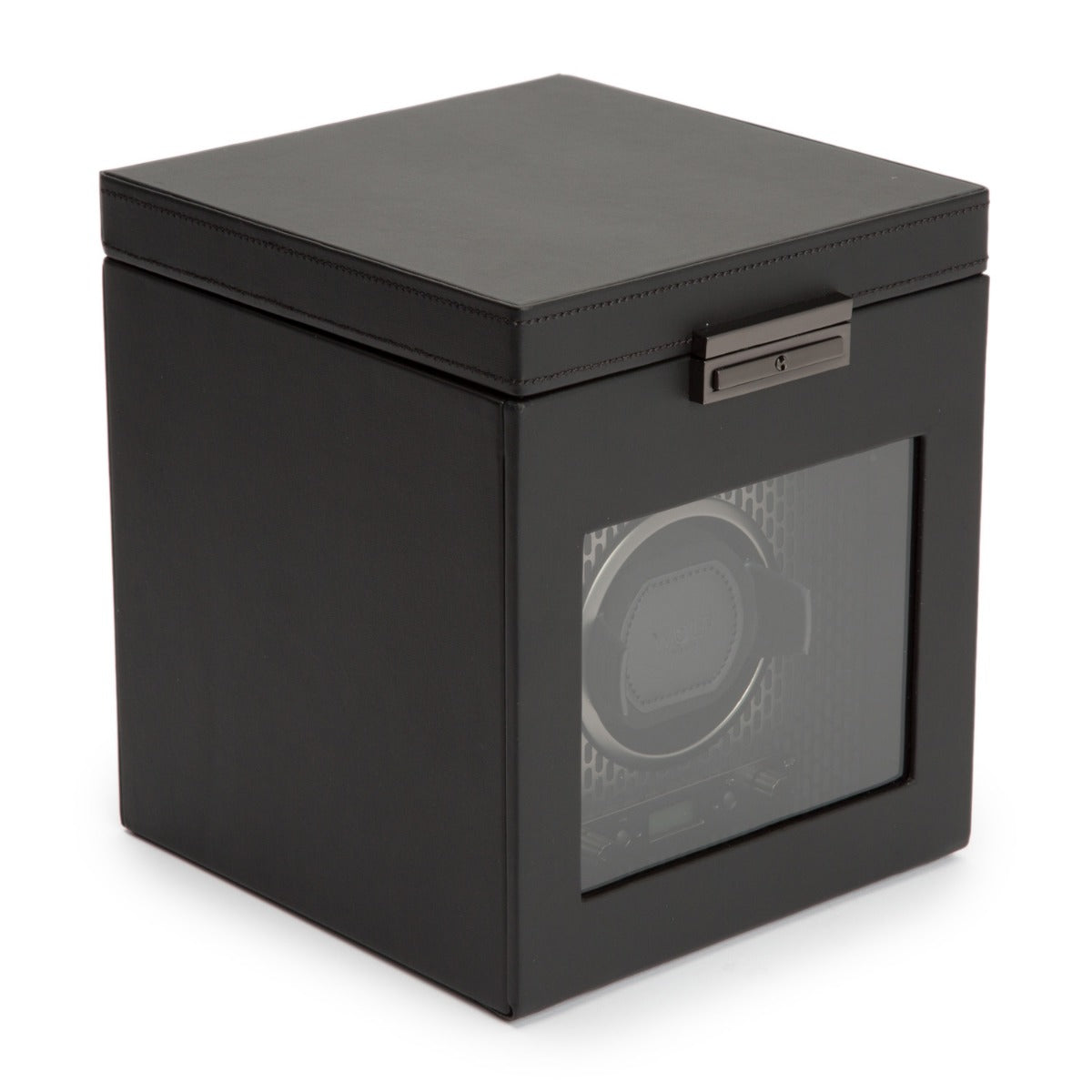 Wolf Axis Single Watch Winder with Storage 469203