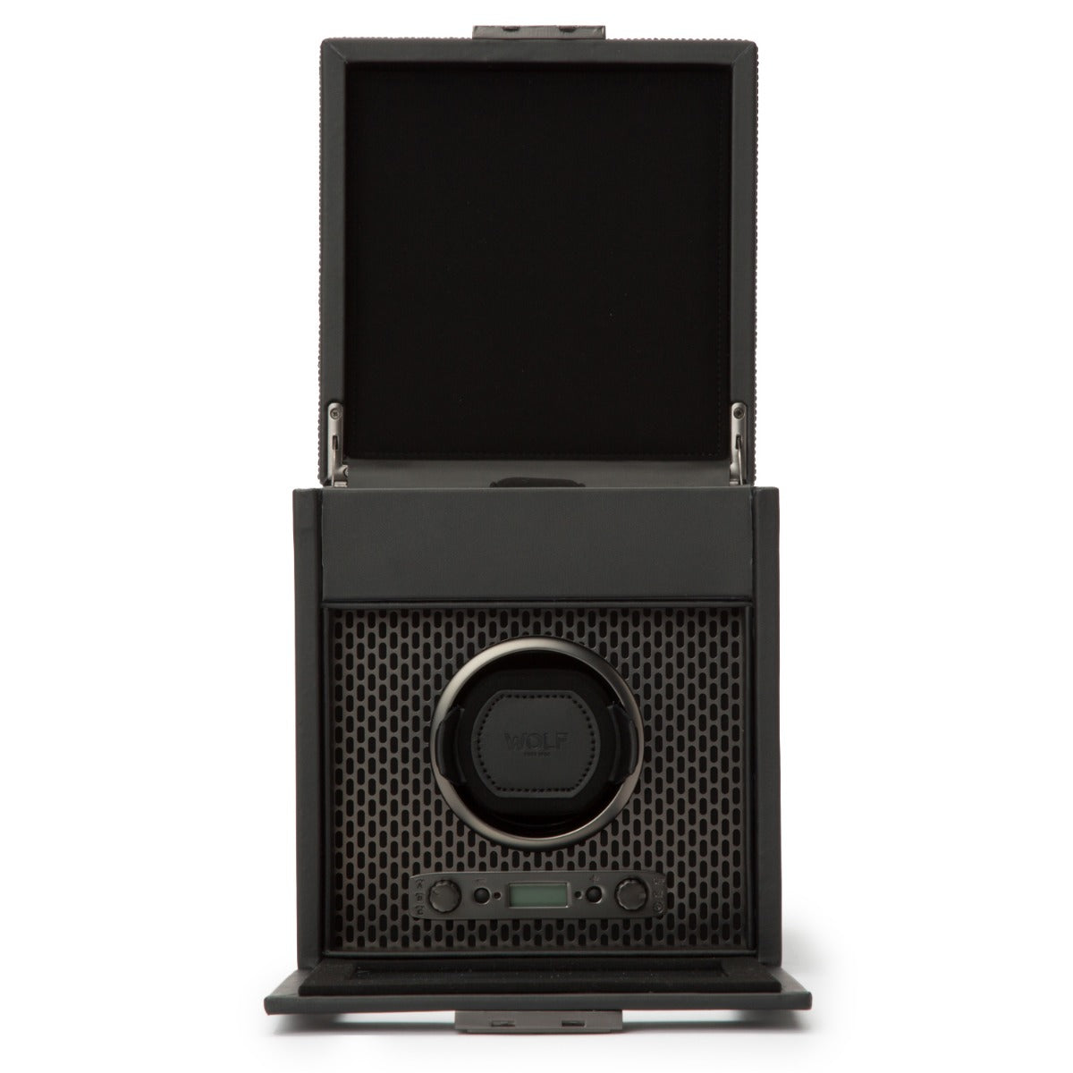 Wolf Axis Single Watch Winder with Storage 469203