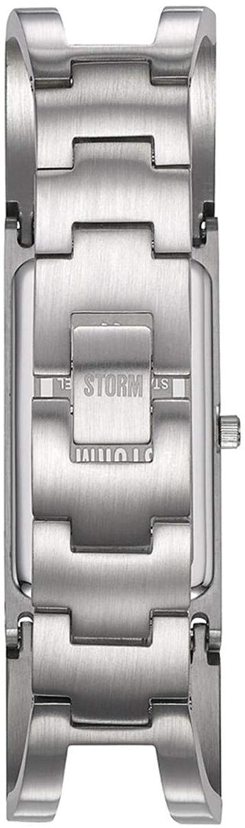 STORM ZATYA Lazer ICE Ladies Watch with Green Dial and Silver Bracelet 47451/IC