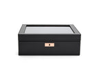 Wolf Axis Copper Vegan Leather Watch Box for 8 Watches 488016