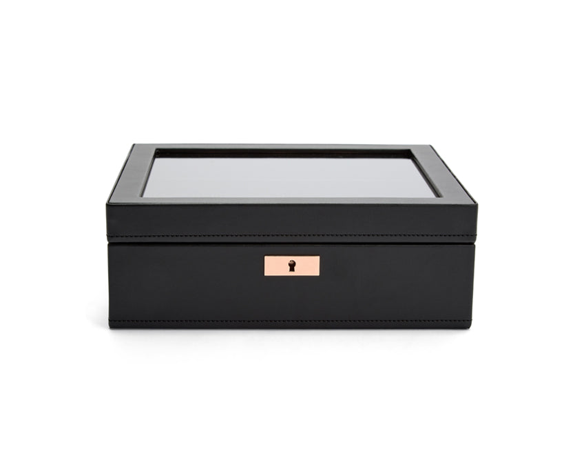 Wolf Axis Copper Vegan Leather Watch Box for 8 Watches 488016