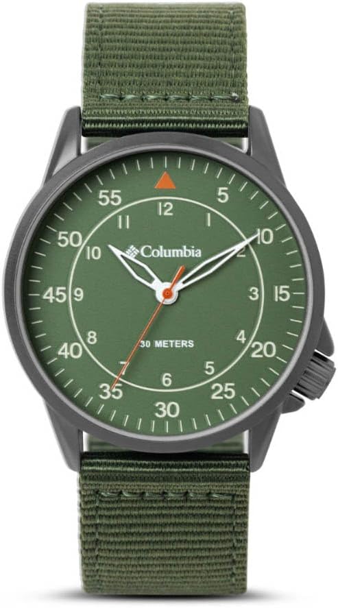 Columbia Viewmont Gents Watch with Green Dial and Green Strap CSS15-017