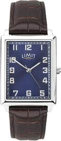 Limit Gents Watch with Blue Dial and Brown Strap 5977