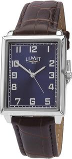 Limit Gents Watch with Blue Dial and Brown Strap 5977