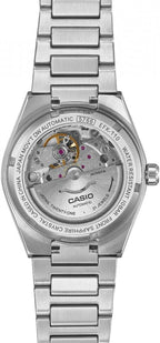 Casio Edifice Mens Automatic Watch with Blue Dial and Silver Strap EFK-110D-2AER