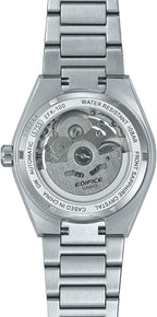 Casio Edifice Mens Automatic Watch with White Dial and Silver Strap EFK-100D-7AER