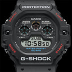 Casio G-Shock Mens Digital Watch with Black Dial and Black Strap DW-5900U-1ER