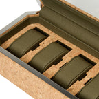 Wolf Cortiça 4 Piece Watch Box Cork 668261