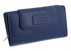 Storm Embassy Ladies Large Navy Leather Purse