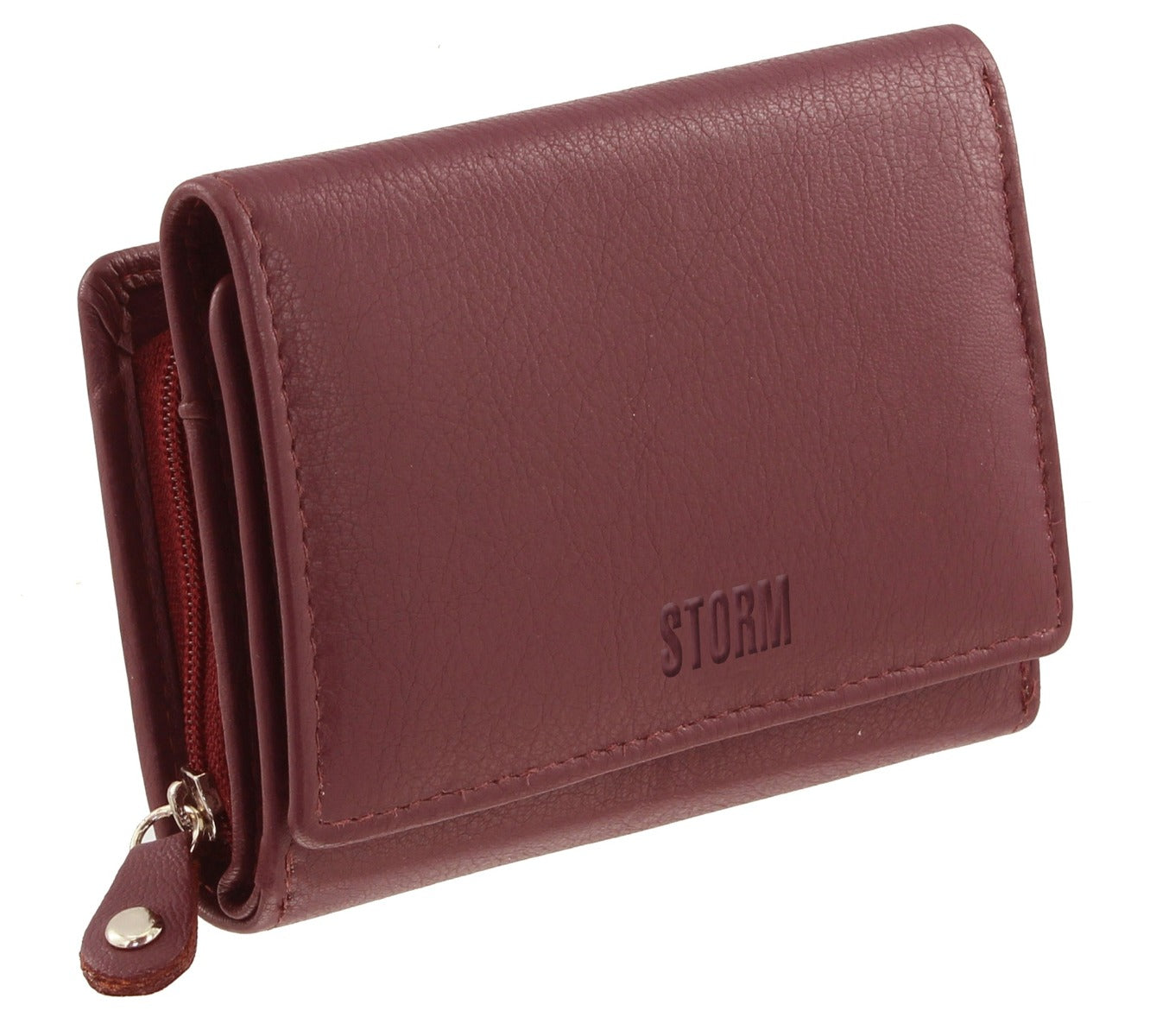 Storm Harlow Ladies Medium Red Leather Purse
