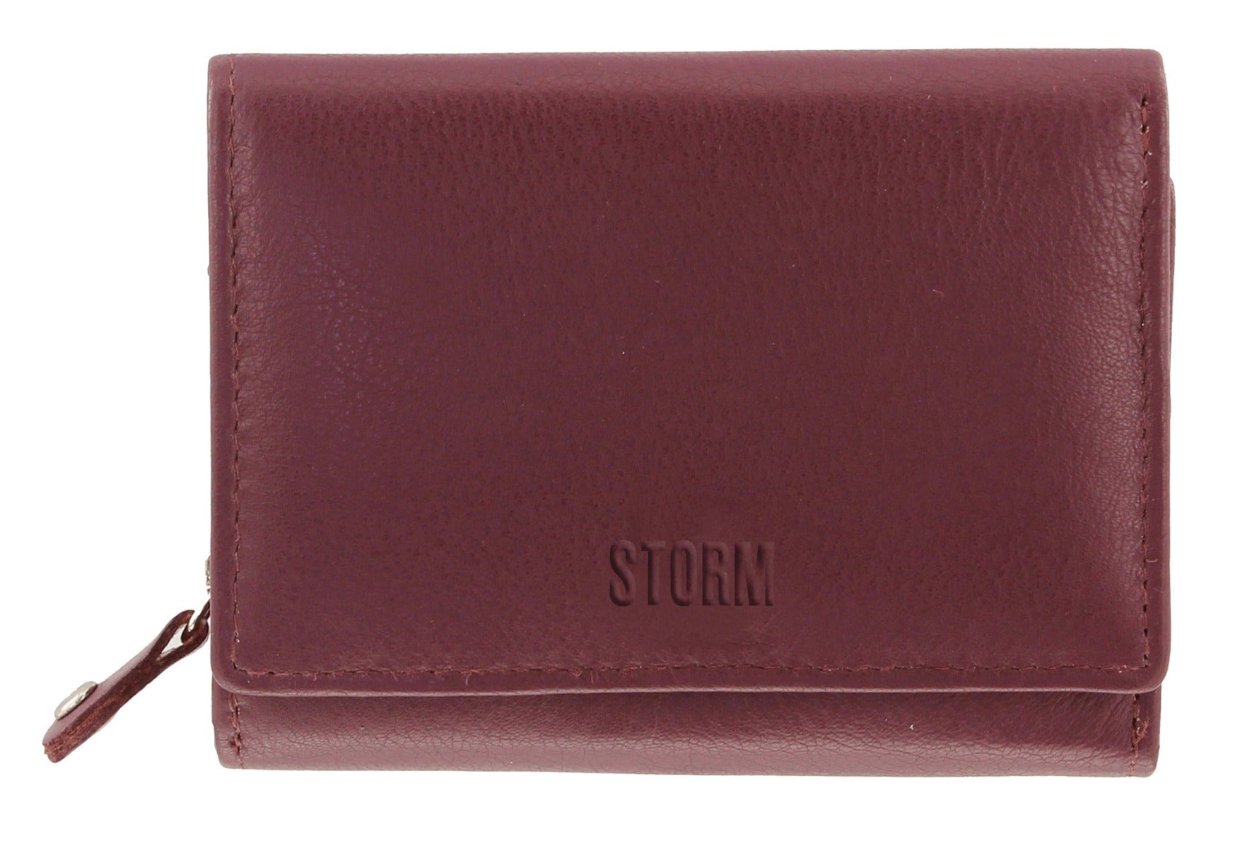 Storm Harlow Ladies Medium Red Leather Purse
