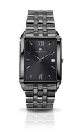 Accurist Gents Analogue Watch With Grey Dial And Gunmetal Bracelet 7063