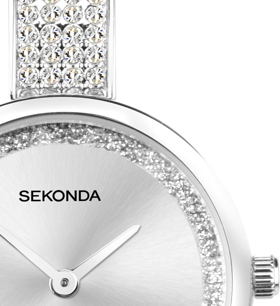 Sekonda Aurora Ladies Watch with Silver Dial and Silver Strap 40597