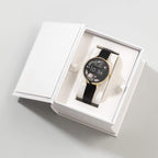 Amelia Austin Ladies Smart Watch with Black Leather Strap AA03-2000