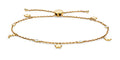 9ct Yellow Gold Diamond Bracelet 0.08 CT