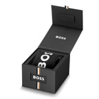 Boss Troper Sport Mens Watch with Green Dial and Silver Strap 1514294