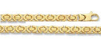 9ct Yellow Gold Byzantine Chain