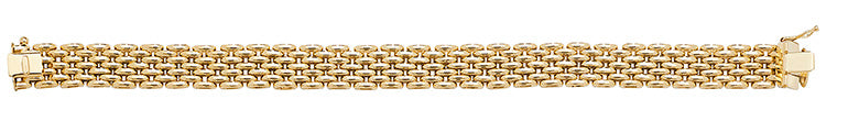 9ct Yellow Gold 7.5" Bracelet