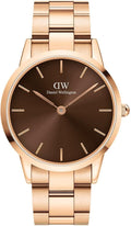 Daniel Wellington Men's Watch with Rose Gold Bracelet DW00100460