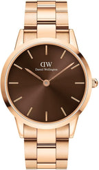 Daniel Wellington Men's Watch with Rose Gold Bracelet DW00100460