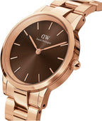 Daniel Wellington Men's Watch with Rose Gold Bracelet DW00100460