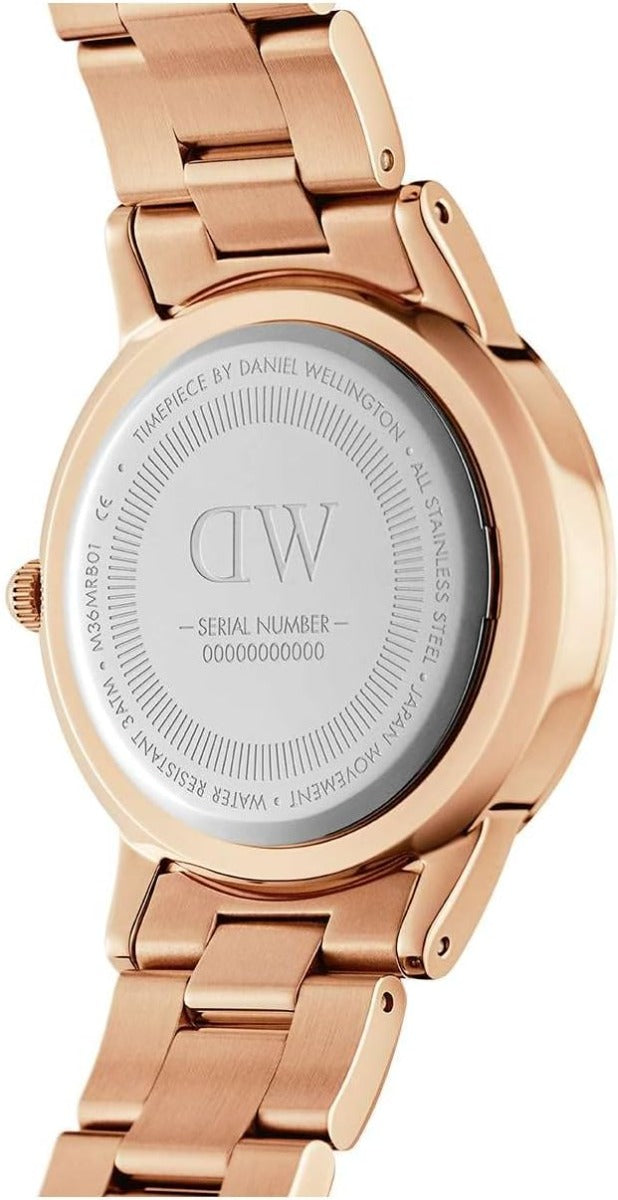 Daniel Wellington Men's Watch with Rose Gold Bracelet DW00100460