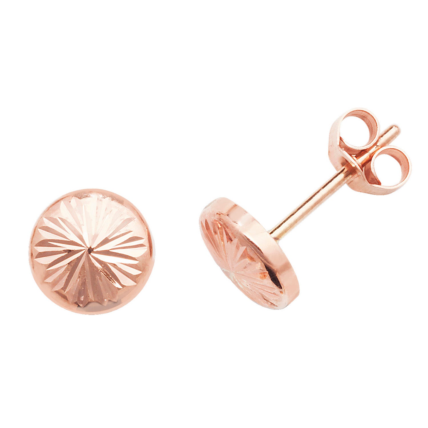 9ct Rose Gold Earrings
