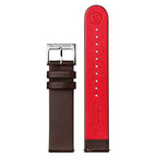 Mondaine Classic Mens Watch with White Dial and Brown Vegan Leather Strap A660.30360.11SBGV