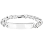 Sterling Silver Curb Bracelet