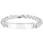 Sterling Silver Curb Bracelet