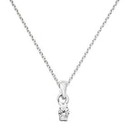 Sterling Silver CZ Necklet