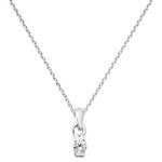 Sterling Silver CZ Necklet