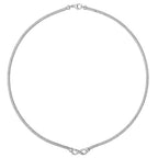 Sterling Silver CZ Necklet