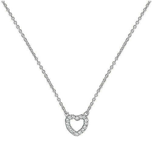 Sterling Silver CZ Necklet
