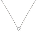 Sterling Silver CZ Necklet