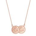 Rose Gold Plated Sterling Silver Necklet