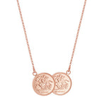 Rose Gold Plated Sterling Silver Necklet