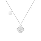 Sterling Silver CZ Necklet